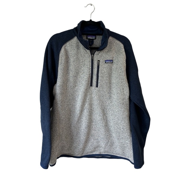 Patagonia Other - Patagonia Better Sweater 1/4 Zip Fleece Oar Tan Men's Size L